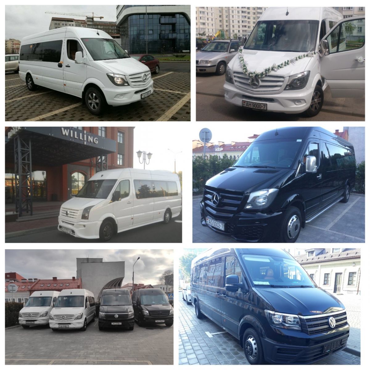 rent car and transport service in Minsk, Belarus